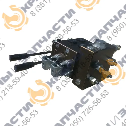 Гидрораспределитель РМ-12-21 2 секционный механическое управление на гидроманипуляторы (выносных опор) производство Агат