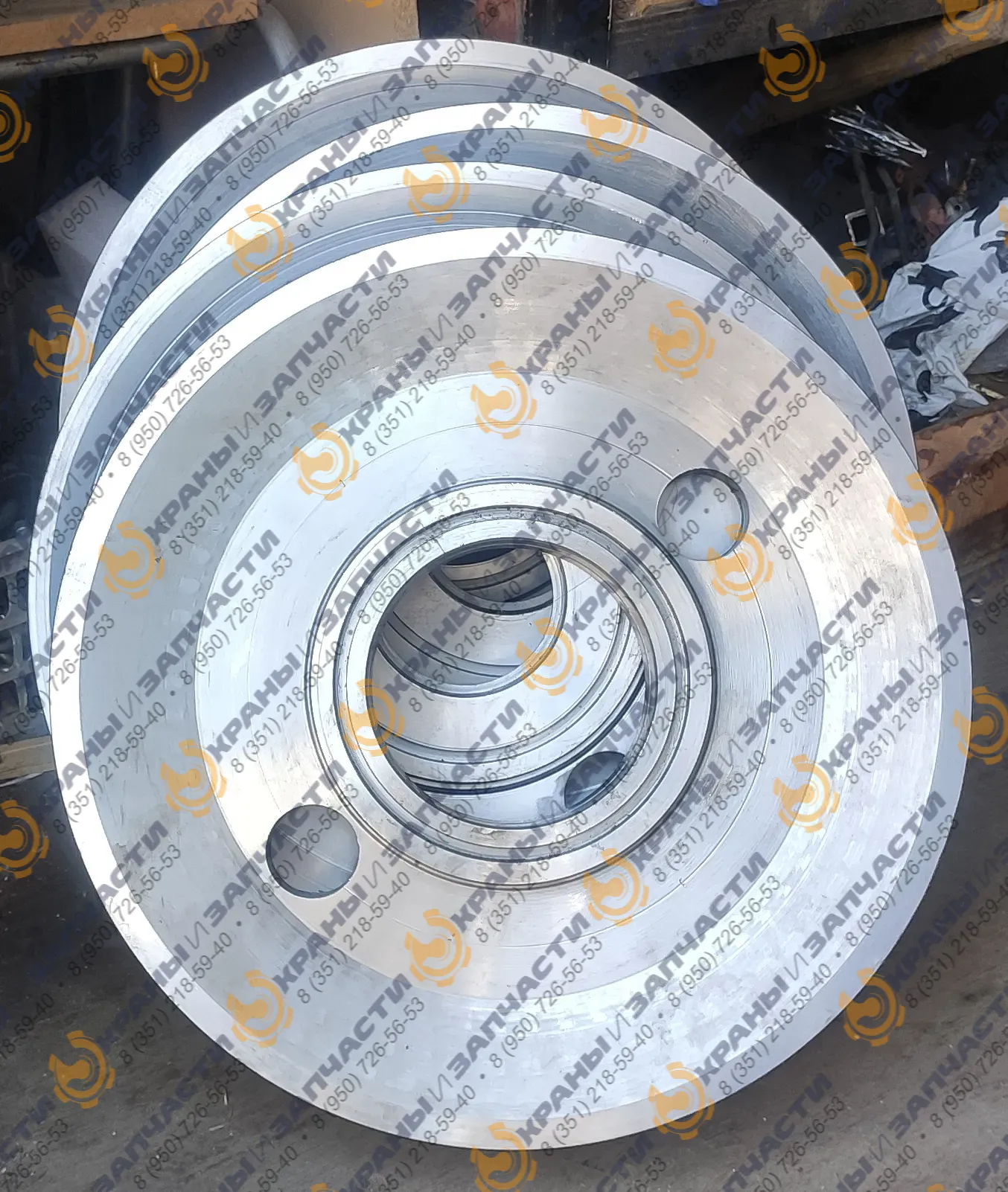 Канатный блок (каток) d ручья 400/460мм 1852.5432-4 (верхний блок) козлового крана ККС-10, КК-12,5