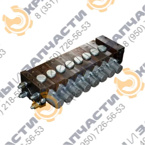 Гидрораспределитель РМ-12-03 5 секционный механическое управление на автогрейдеры, гидроманипуляторы производство Агат