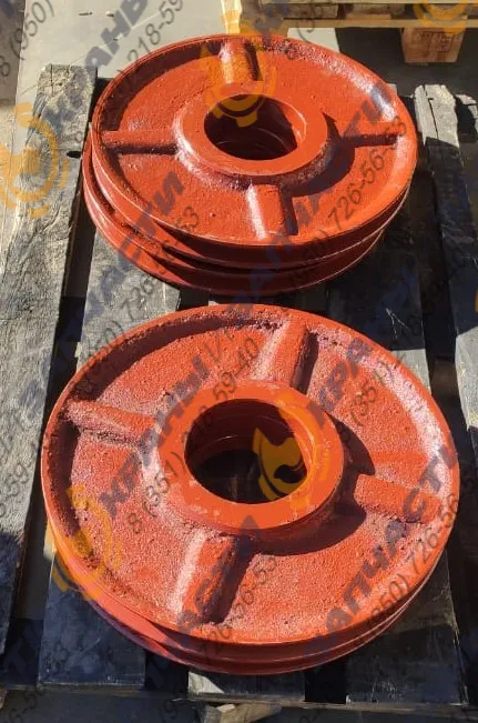 Блок канатный 158.3-588, КС-10.05.000 420 мм крана козлового ККС-10, КК-12,5