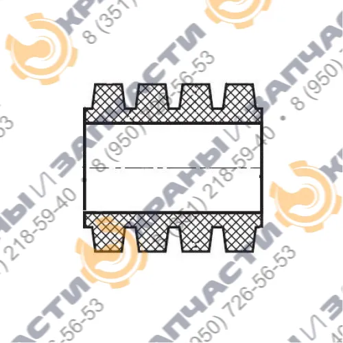 Втулка 988.00.00.00 на козловой кран МККС-12.5, МККС-32 