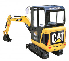 Стекла для мини-экскаваторов CAT 301.6C, 301.8C, 302.5C