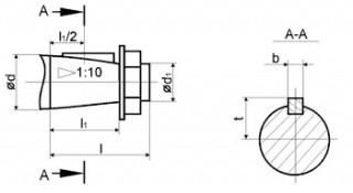 Редуктор цилиндрический двухступенчатый 1Ц2−400−20−21-У1