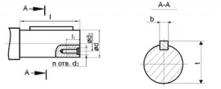 Редуктор цилиндрический двухступенчатый 1Ц2−400−20−21-У1
