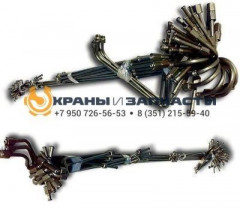 Комплект трубопроводов автокрана Челябинец КС-45721 заказать по оптовой цене с доставкой по всей России и СНГ