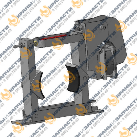 Тормоз колодочный ТКТ-200 с электромагнитом МО-200 заказать по оптовой цене с доставкой по всей России и СНГ