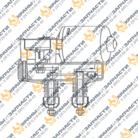 Моторчик стеклоочистителя ZD2530-90EH автокранов Галичанин КС-55713, КС-55715-1, КС-55729В, КС-65713-1, КС-65721 заказать по оптовой цене с доставкой по всей России и СНГ