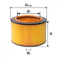 Фильтр воздушный DIFA 4304M заказать по оптовой цене с доставкой по всей России и СНГ