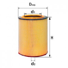 Фильтр воздушный DIFA 4307М заказать по оптовой цене с доставкой по всей России и СНГ