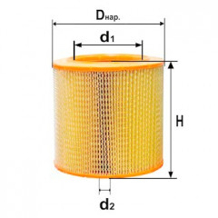 Фильтр воздушный DIFA 4309 заказать по оптовой цене с доставкой по всей России и СНГ
