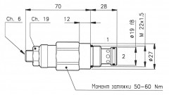 Клапан максимального давления Flucom LPA 30/U-N 31.011.104 заказать по оптовой цене с доставкой по всей России и СНГ
