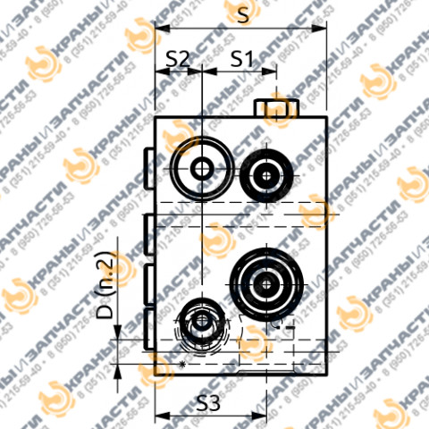 Клапан EV-4600 B070360.01.00 HBS заказать по оптовой цене с доставкой по всей России и СНГ