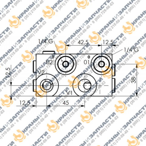 Клапан UV439-330M B060361.04.01 HBS заказать по оптовой цене с доставкой по всей России и СНГ