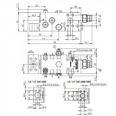 Клапан гидравлический ML000082, MLST-150-AAGN-00-S12-N420 Atlantic fluid tech заказать по оптовой цене с доставкой по всей России и СНГ