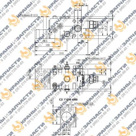 Клапан гидравлический ML000138, MLST-200-AAGN-00-S10-N420 Atlantic fluid tech заказать по оптовой цене с доставкой по всей России и СНГ