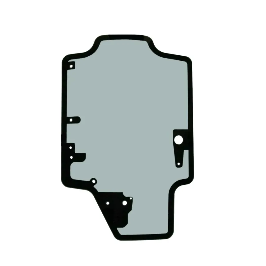 Стекло лобовое с отверстиями под дворник сбоку (закаленное) 84344565P для мини-погрузчика Case SV250V, SV250C, SV185V, SV185С