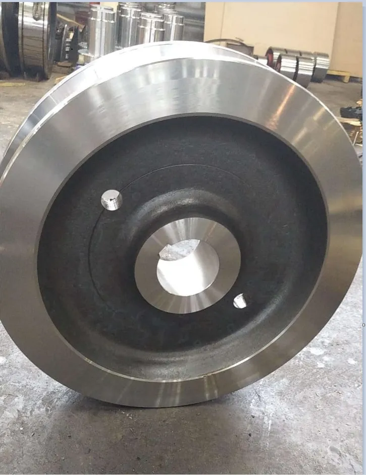 Колесо приводное КС-12.5.17.01.022 (тележка приводная) ф710х160 для козлового крана КК-16/20 (производство Бываловский машиностроительный завод (Ремсельмаш), г. Вологда)