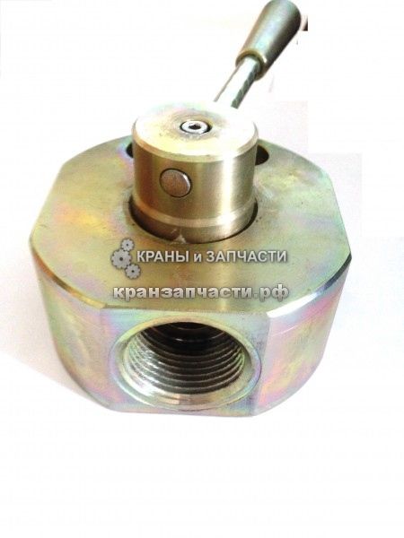 Кран трехходовой "1" Дивертер 1" тип "Т"-DF 3 VIE (V0910) автокрана Ивановец КС-35714, КС-45717, Челябинец КС-45721, Галичанин и Клинцы КС-55713