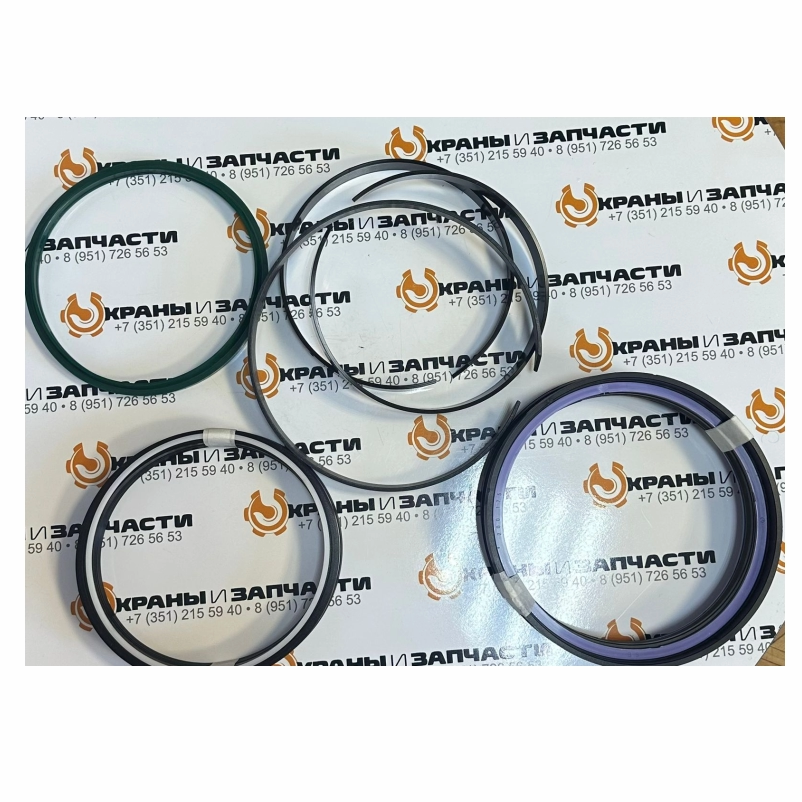 Ремкомплект РК-КС55713-100.80/2б-ГП выдвижения гидроцилиндра стрелы с 2006 автокрана Галичанин, Клинцы