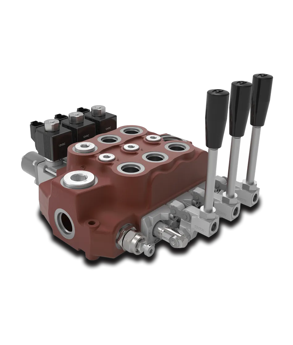 Гидрораспределитель секционный Walvoil SD25/4-AC(XG-120)/18L/RC