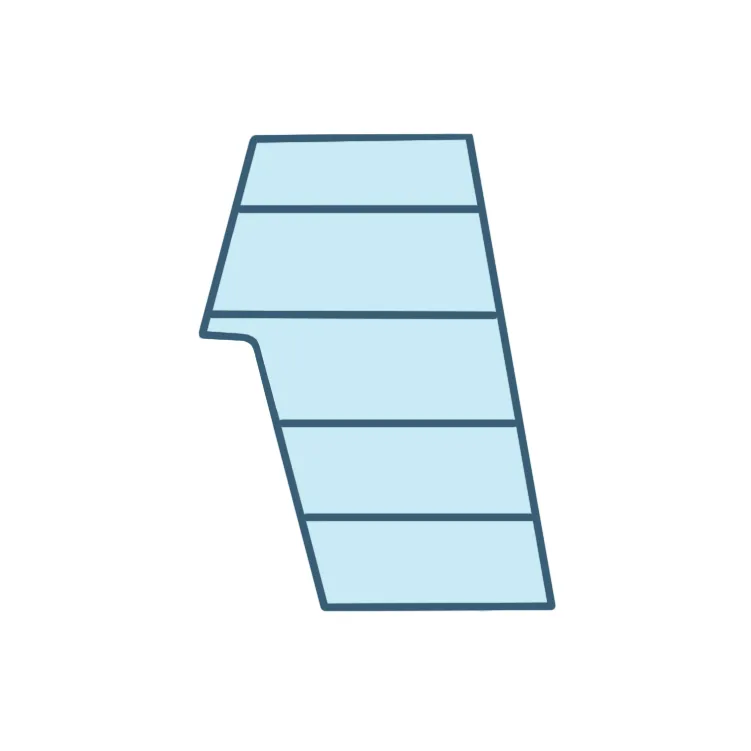 Стекло боковое левое правое неподвижное (закаленное) 6691001 для мини-погрузчика Bobcat S130, 150, 160, 175, 185, 205, 250, 250, 330