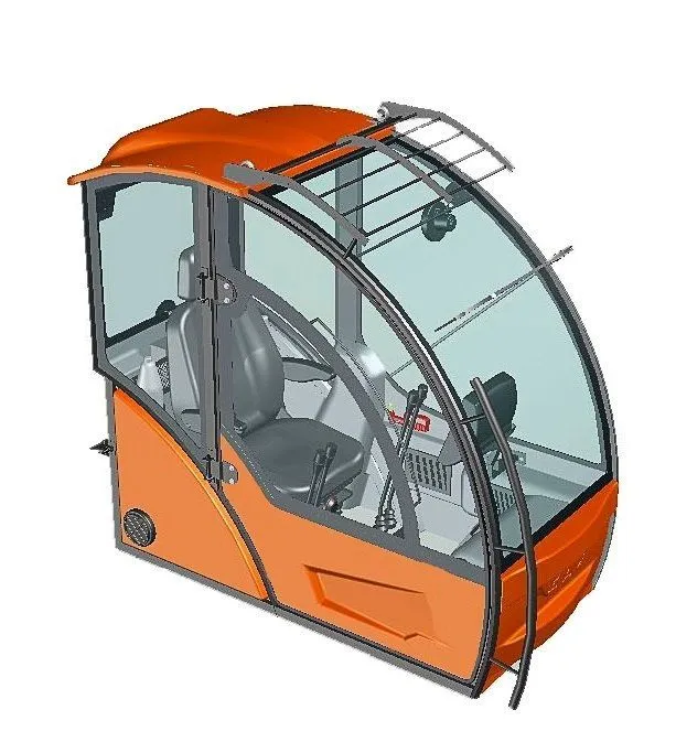 Стекло боковое КМК 2.00-5603071 (1104х516) для автокрана Клинцы (новая кабина)