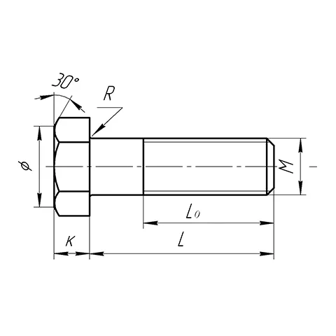 Изготовление болтов по чертежам