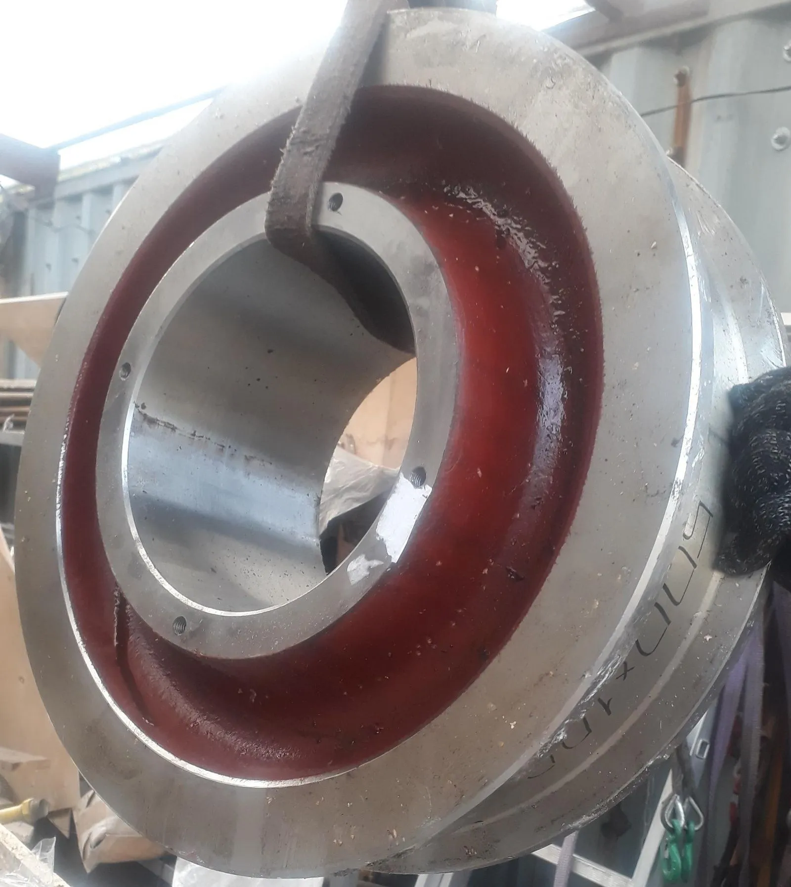 Колесо ходовое козлового крана d-650 161.1871.00.000 СБ КК-20-32 Зуевский энергомеханический завод