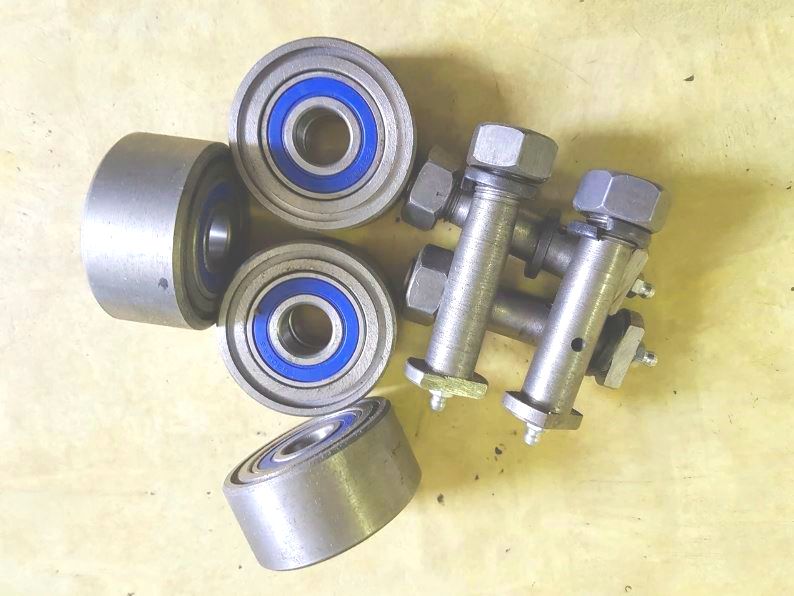 Ролики направляющие грузовой тележки КБ403.60.00.011 (полный комплект)