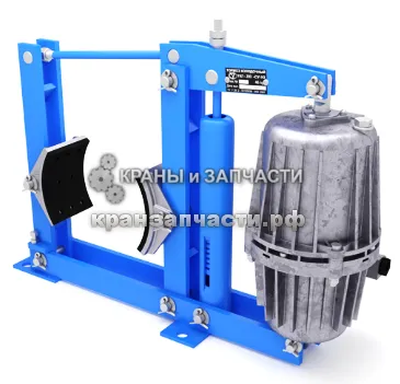 Тормоз колодочный ТКГ-200 с гидротолкателем ТЭ-30