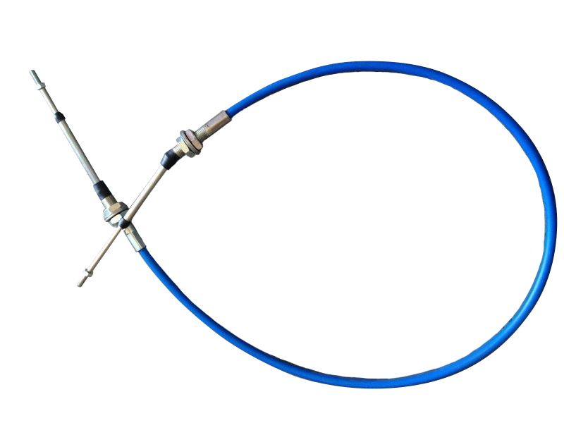 Трос управления 100.М4322.01500 для трактора, погрузчика, МКСМ-800, МКСМ-800К, ХТЗ-181, ФДХС-К-1000-01 GAMMA 772-L-TT15-75-1500, 