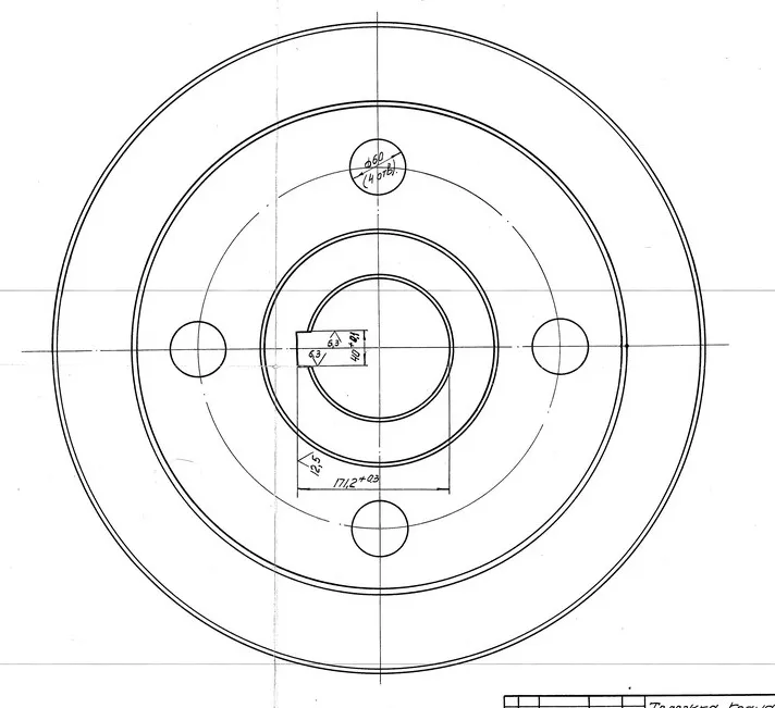 Колесо ходовое тележки 36990 D760 крана Краф 