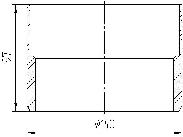 Втулка 25.03.00.010 для гусеничного крана ДЭК-251