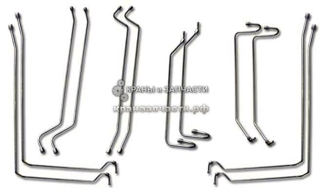 Комплект трубопровода КС-3577.83.050-1 к опорам автокрана Ивановец КС-3577  (12 шт.)