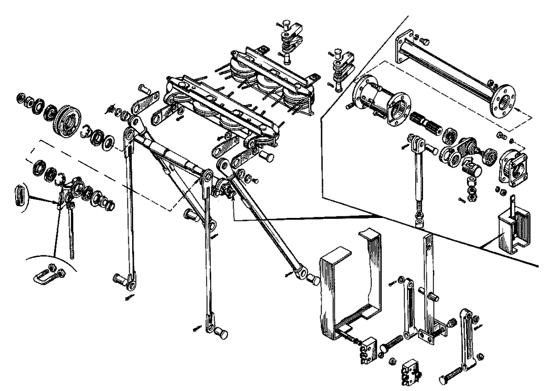 Портал и ограничитель грузоподъемности 17-10000Б, 18-10000Б железнодорожного крана КЖ, КДЭ, КЖДЭ