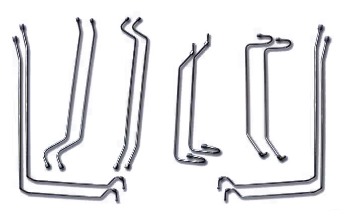 Комплект трубопроводов автокрана Ивановец КС-3577 12 штук