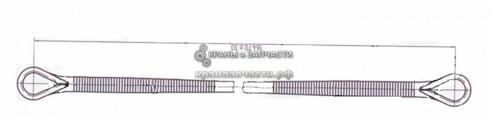 Растяжка (канат задвижения) стрелы КС-45721Г.63.11.001 автокрана Челябинец КС-45721, КС-55730, КС-55732