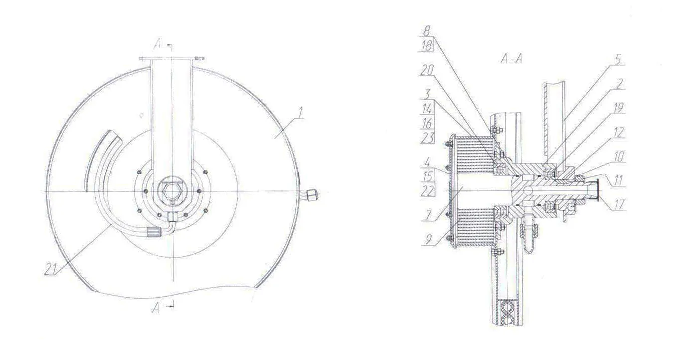 Барабан шланговый Газпромкран