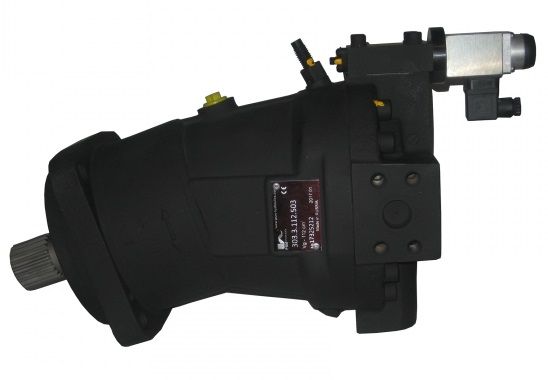 Гидромотор 303.4.112.503.000.5 аксиально-поршневой регулируемый шлицевой с наклонным блоком левого вращения