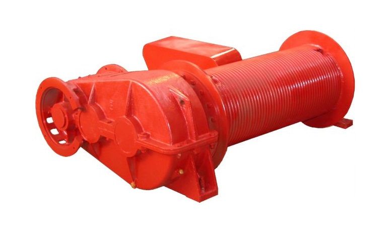 Лебёдка грузовая (стреловая) Л-500 башенных кранов КБ-308, КБ-309, КБ-401, КБ-403, КБ-405, SMK-10.200 (КБ-408.21), SMK-10.180, КБ-572, SMK-10.300 (КБ-515), КБ-473, КБ-474, КБ-674