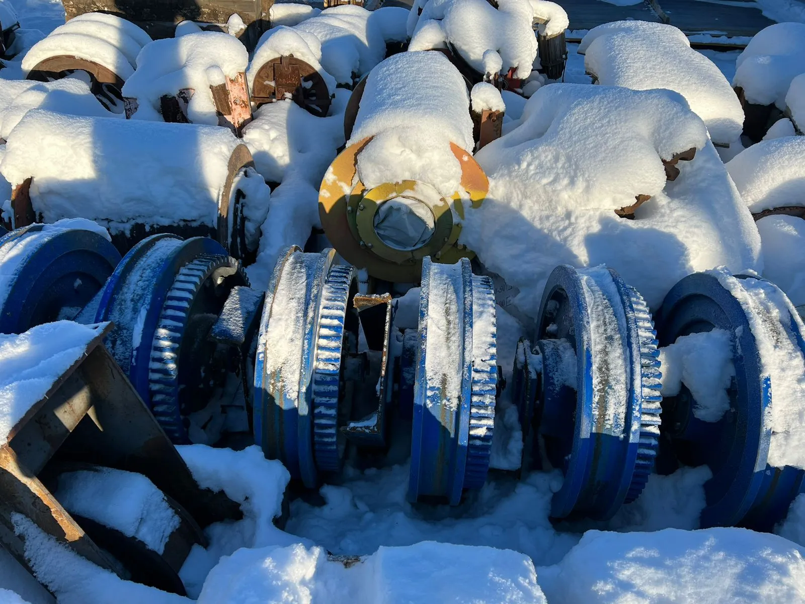 Колесо ходовое 12К-5343 козлового крана КСК 32-42, КС 50-42В