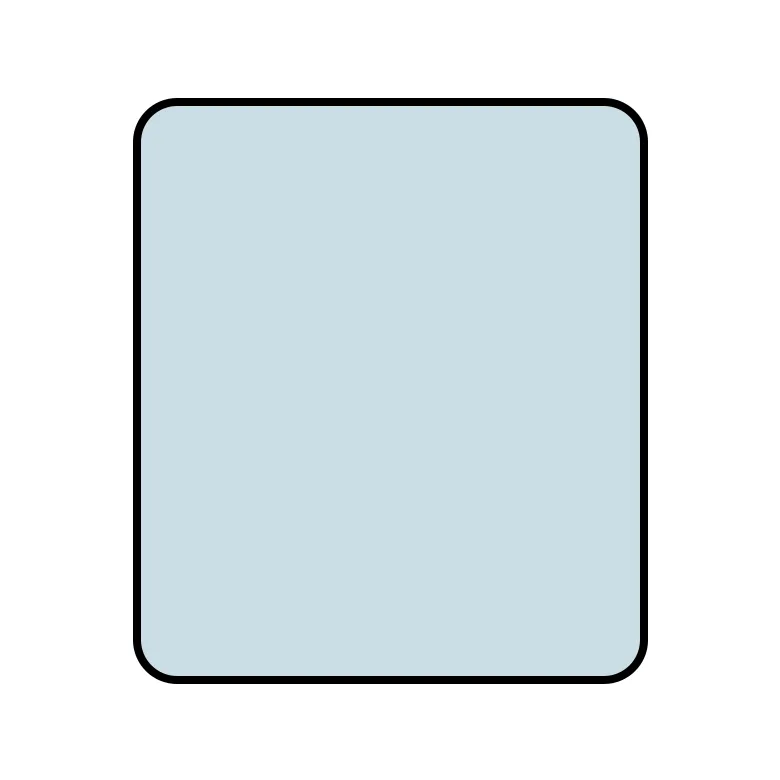 Стекло заднее триплекс (780x735) для автокранов Клинцы, Галичанин (новая кабина) КС-55713-1В, КС- 55713-К-3, КС-55713-К-4В, КС-55729В, КС-65719-1К, КС-65713