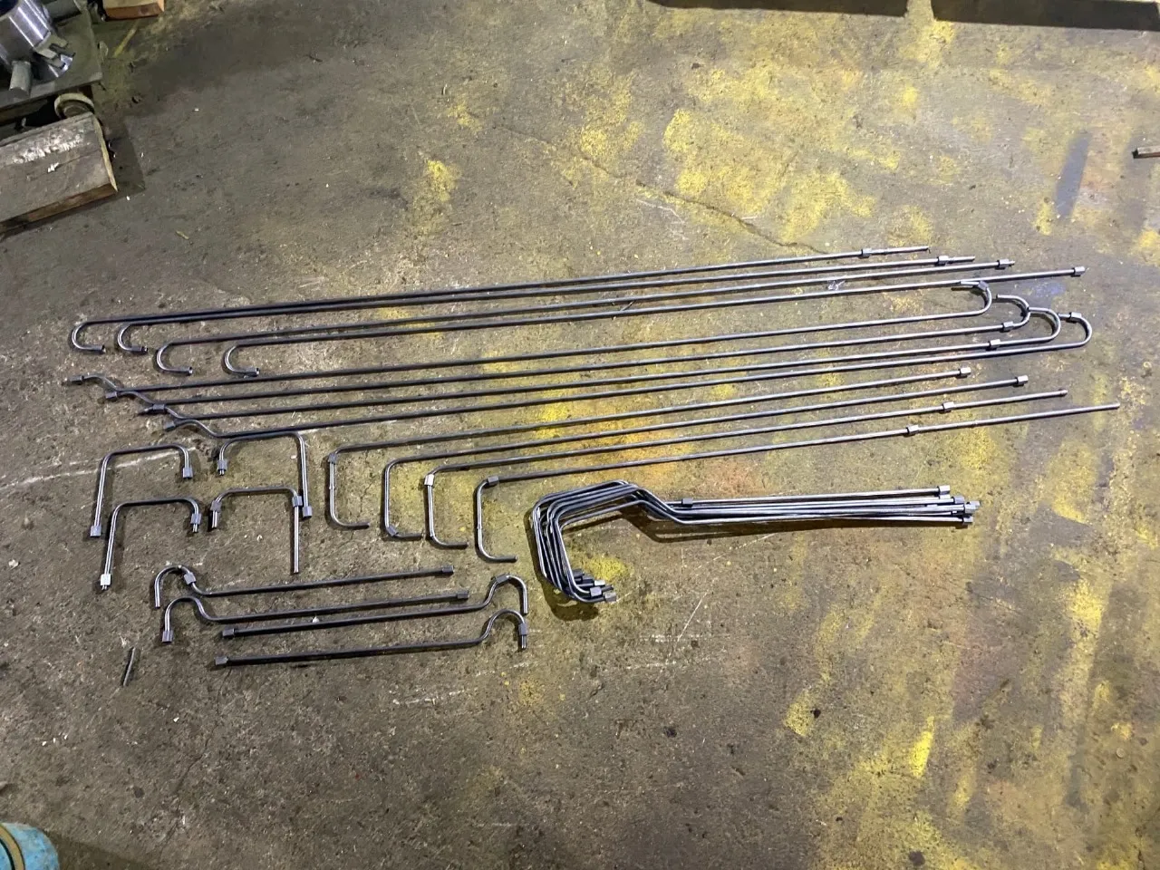 Комплект трубопроводов автокрана Клинцы КС-45719