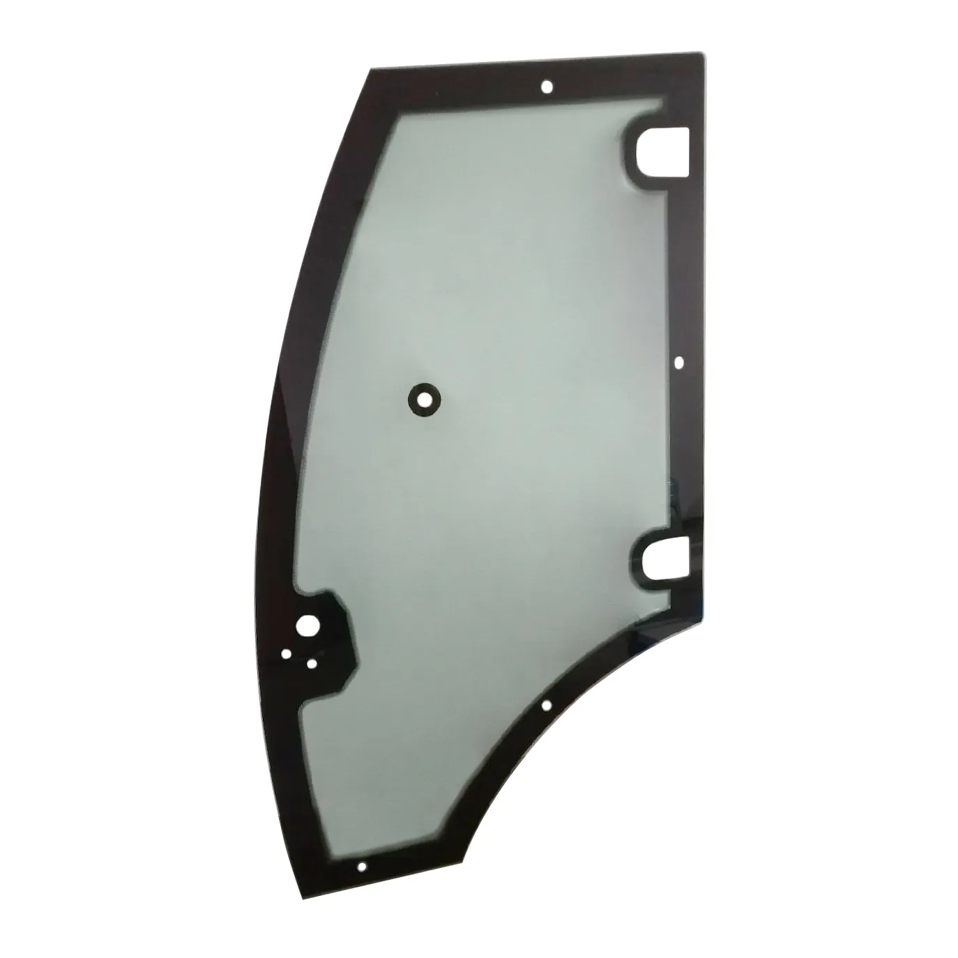 Стекло двери левое экскаватора / фронтального погрузчика Елаз 204970251 ELAZ-BL 880 (6мм, зелёное) 1500х902