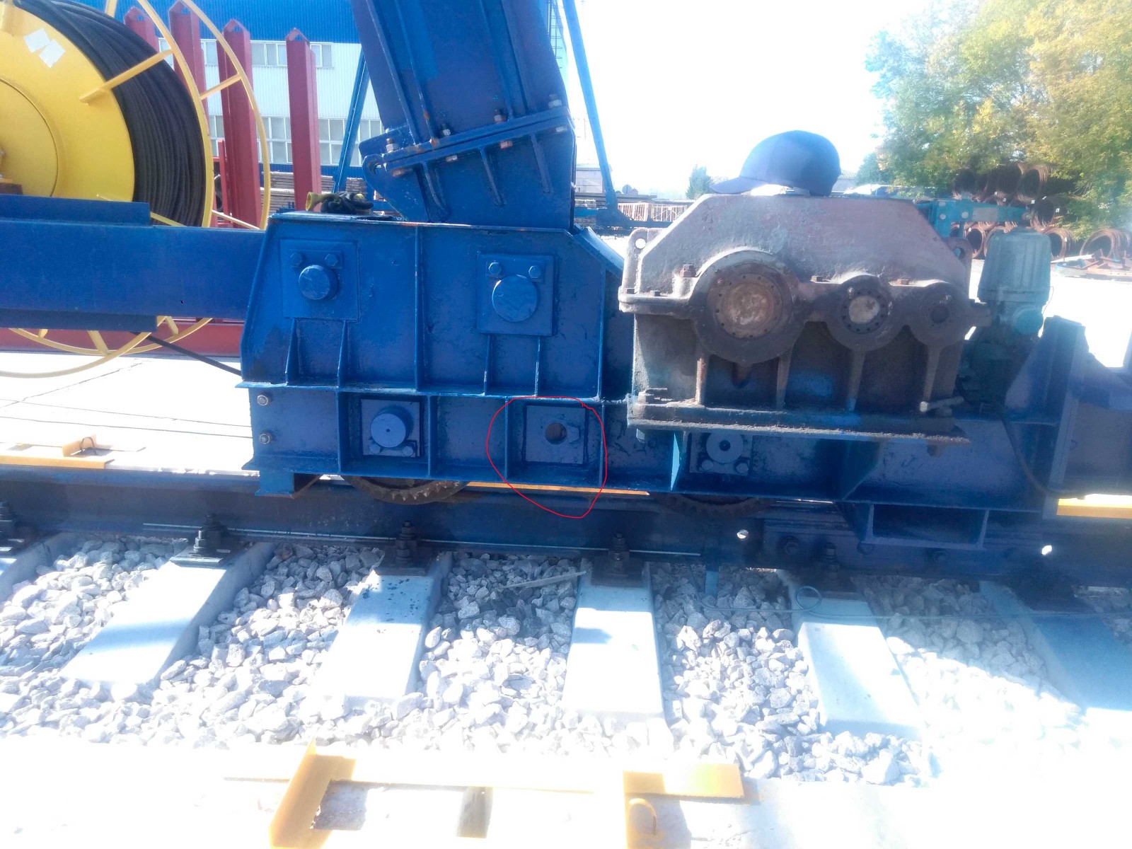 Колесо зубчатое ККС-20/5-32.06.04.001 для козлового крана ККС-20/5-32  45 зубьев