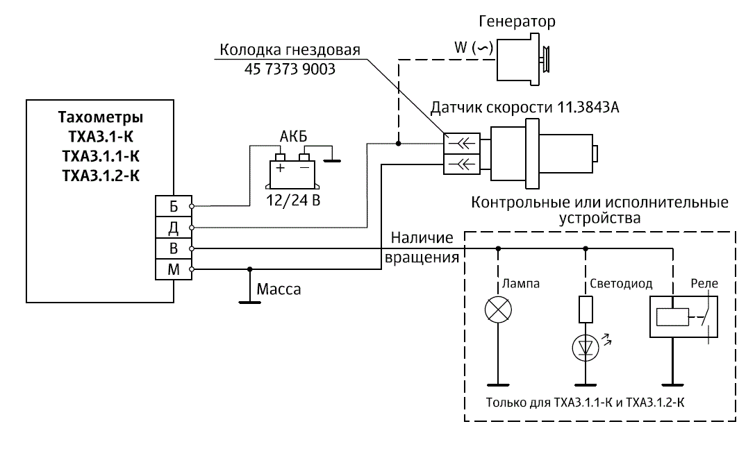 Схема подключения УК2.5