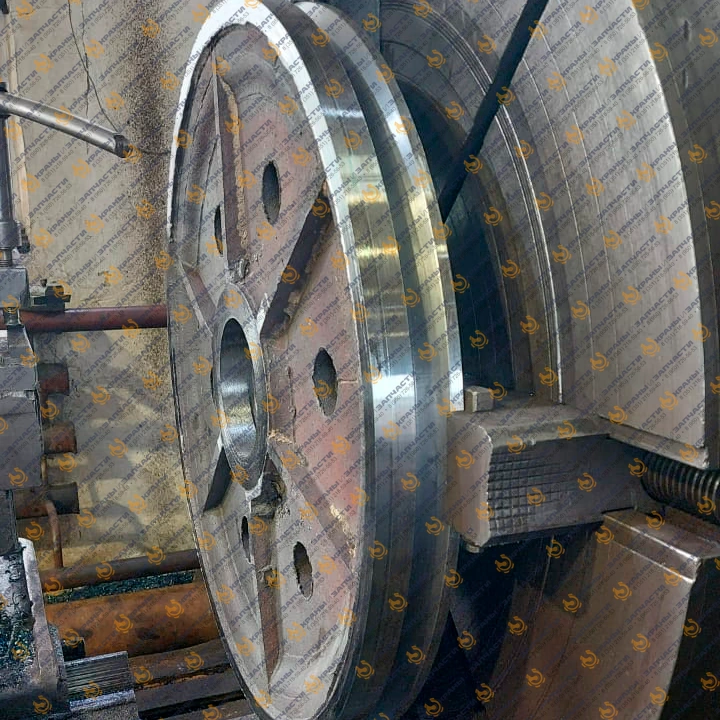 Крановое колесо - проверка плавности хода