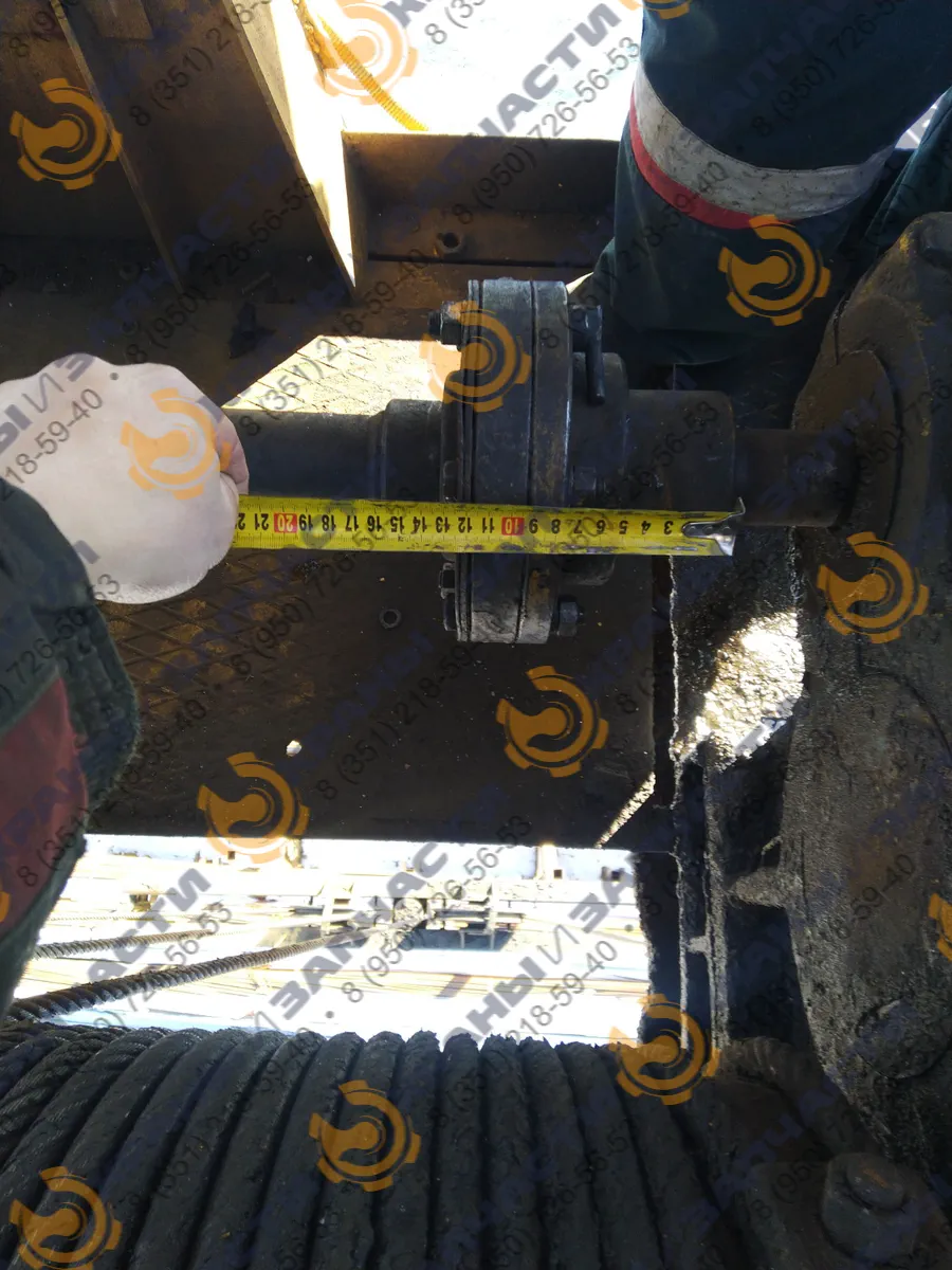 Измерение длины фланца