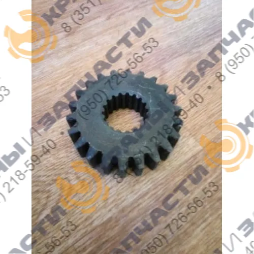 Колесо зубчатое КС-3577.14.112 (22 зуб.) Шестерня нижняя для КОМ МАЗ автокранов Ивановец КС-3571, КС-3577, КС-3574, КС-35714, КС-35715