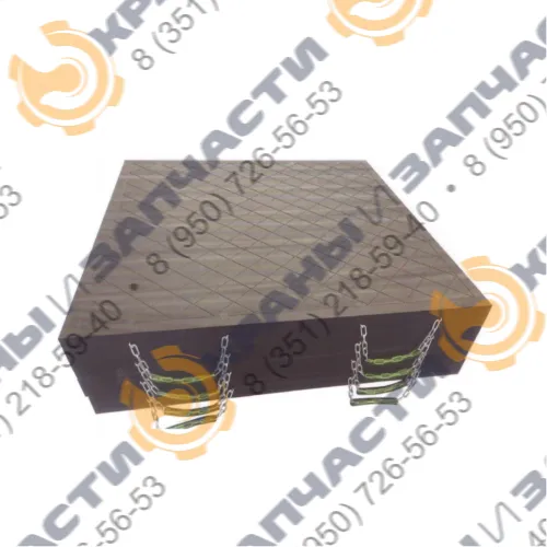 Подкладочная плита (подушка) аутригера 1200*1200 мм прямоугольная для автокранов, КМУ, автоподъемников, буровых установок